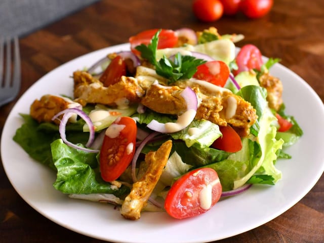Chicken Shawarma Salad.