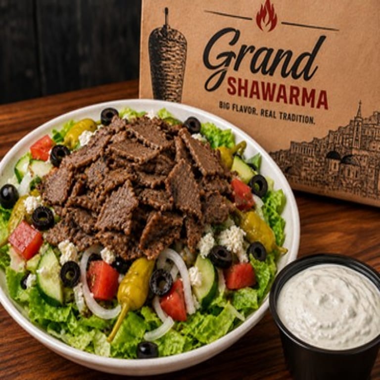 Delicious Beef Shawarma