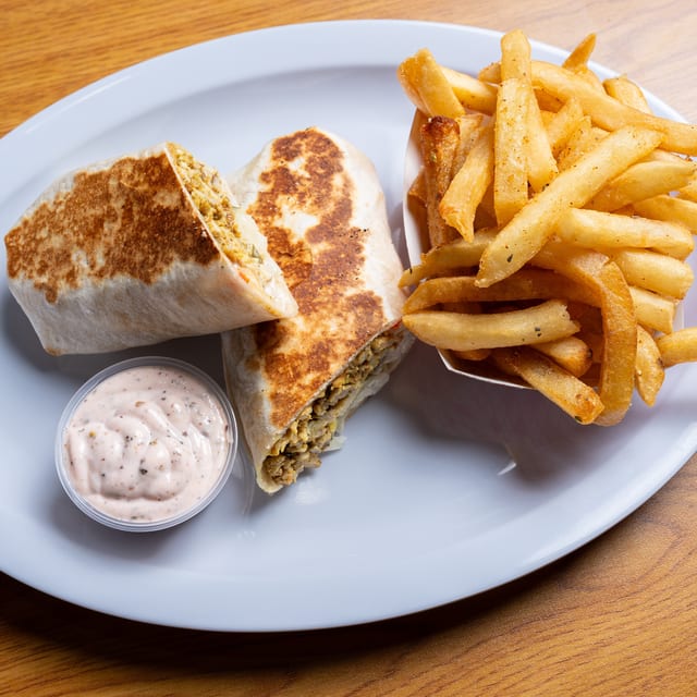 Chicken Shawarma Wrap.