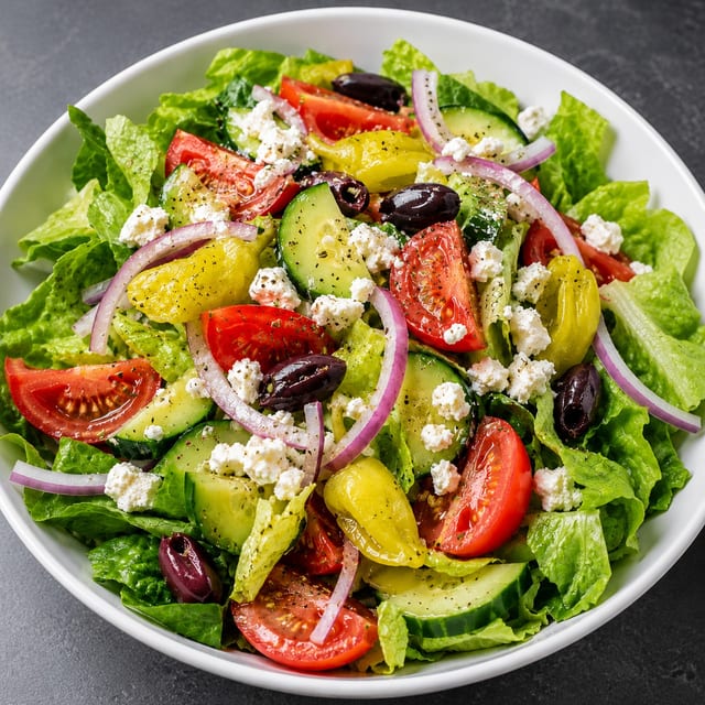 Large Greek Salad.