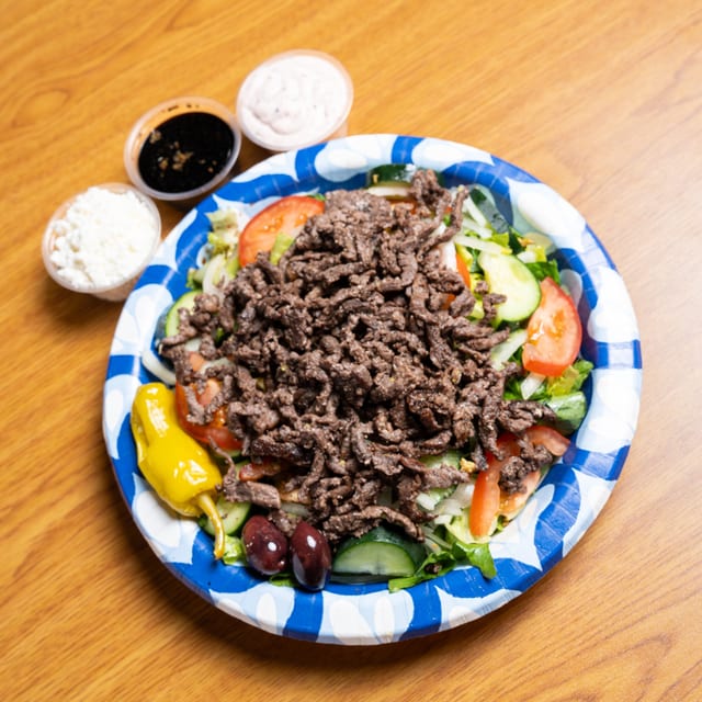 Beef Shawarma Salad.